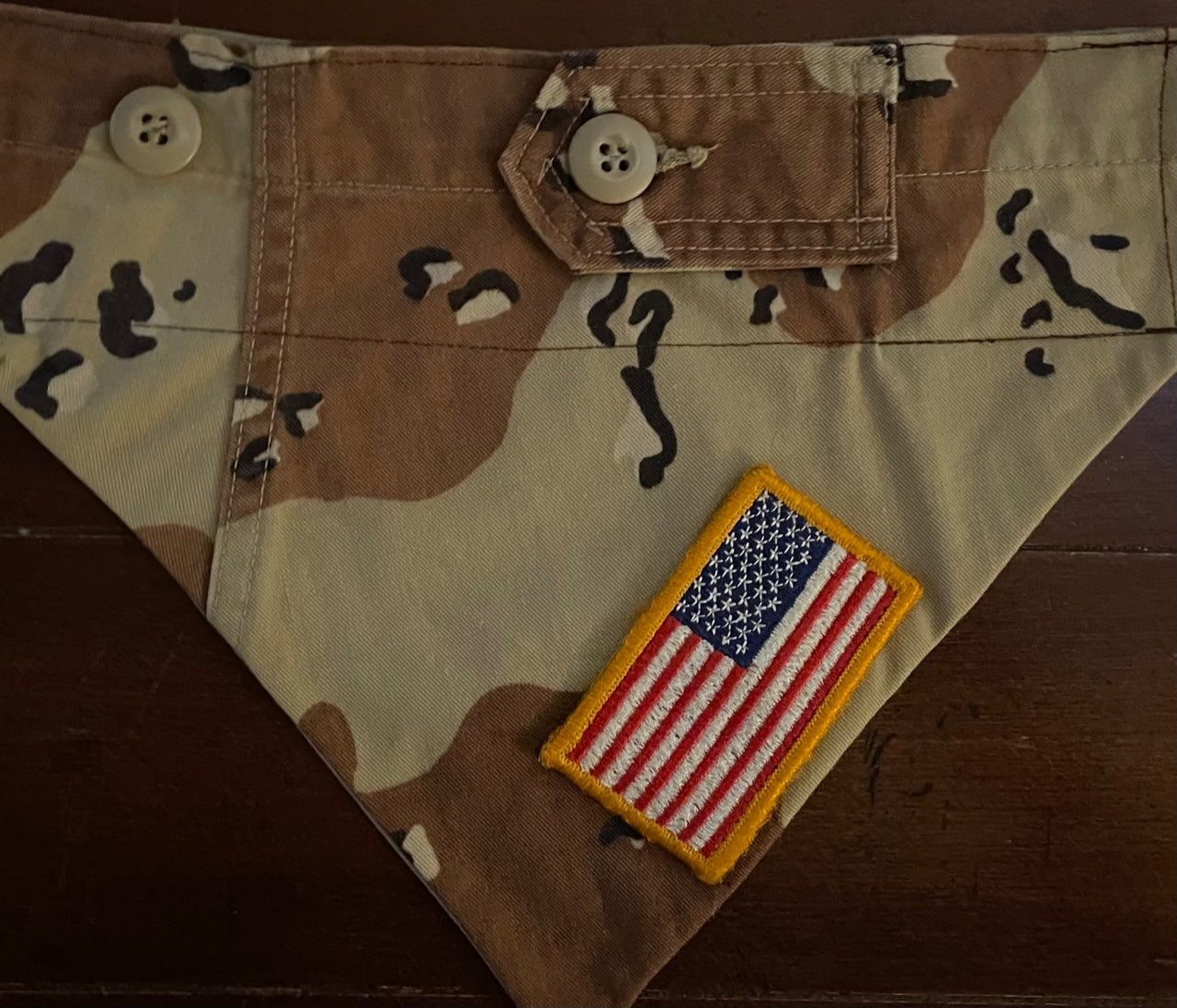 XXS CHOC CHIP DOG BANDANA