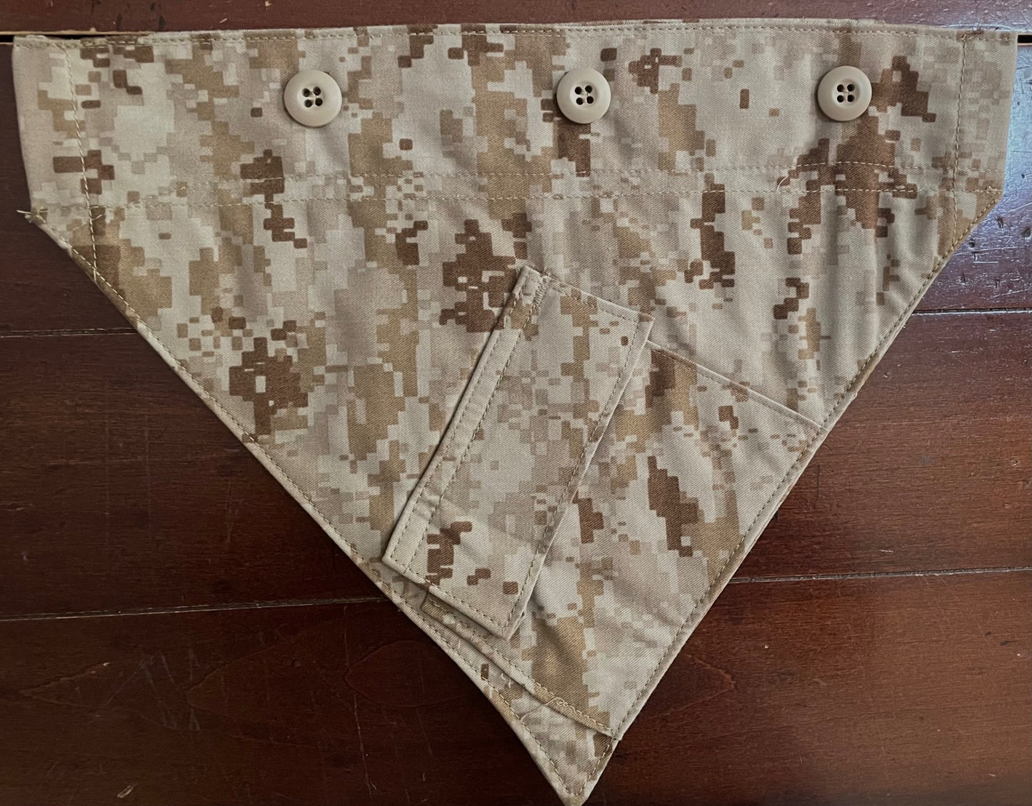 SM MARINE TAN DIGITAL DOG BANDANA