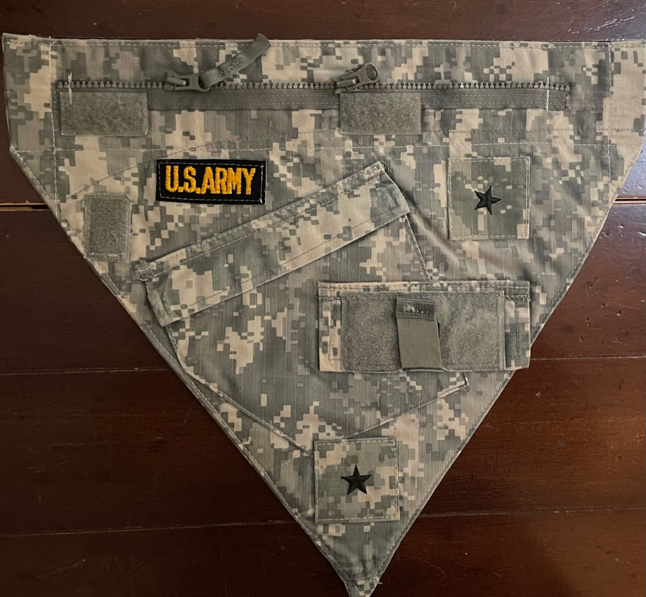 MED ARMY DIGITAL DOG BANDANA