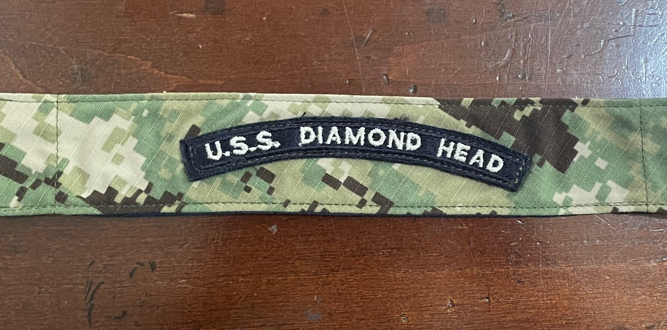 XS 10" COLLAR COVER NAVY GREEN DIGITAL