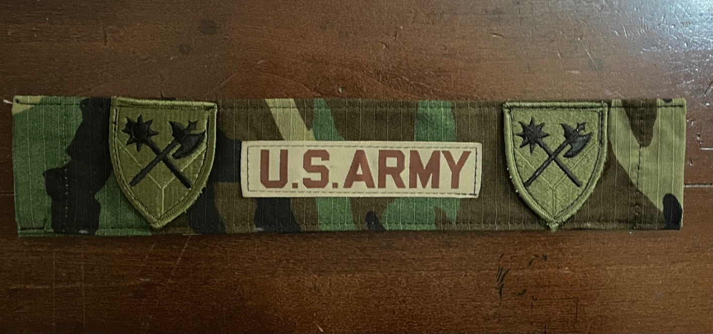 SW 12" COLLAR COVER WOODLAND ARMY