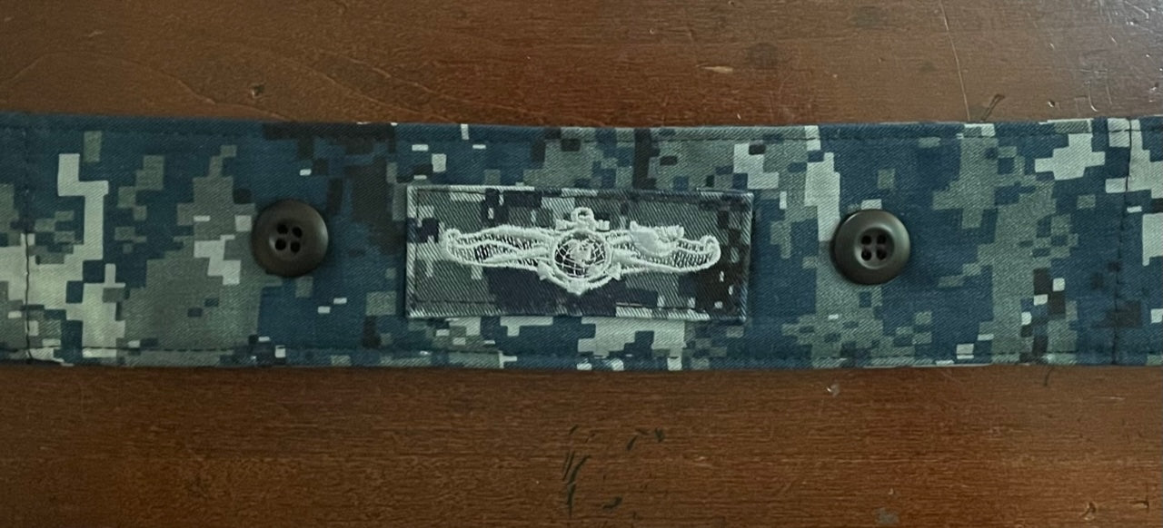 SW 12" COLLAR COVER NAVY BLUE DIGITAL