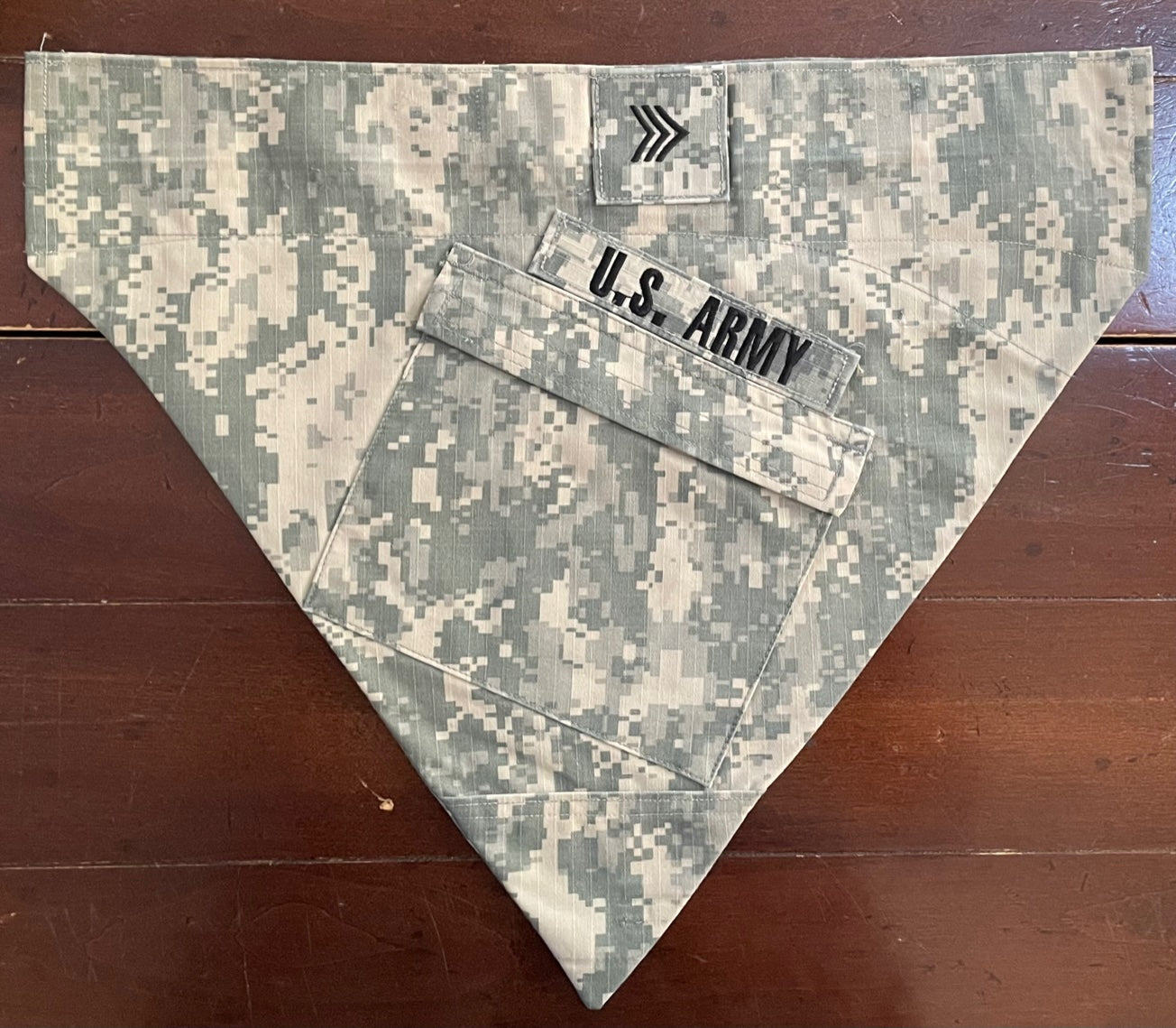 LG ARMY DIGITAL DOG BANDANA