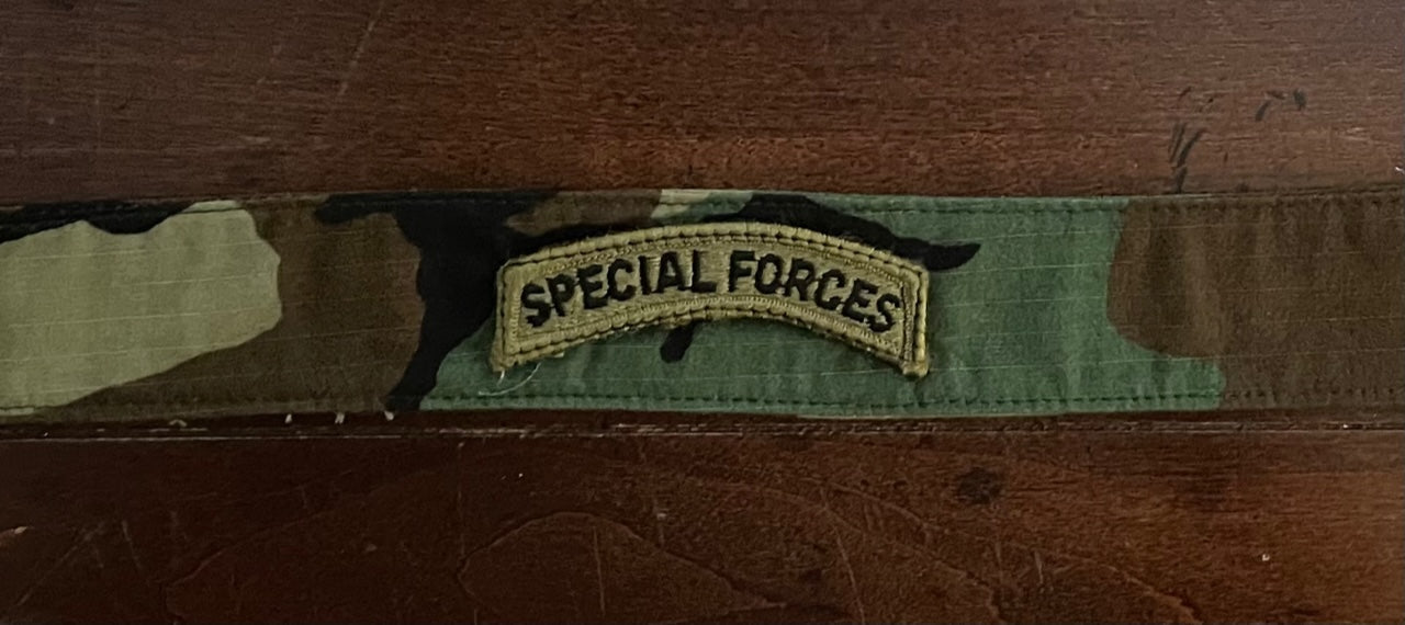 SM 12" COLLAR COVER WOODLAND SPECIAL FORCES
