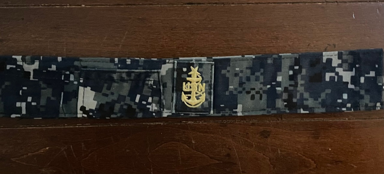SM 12" COLLAR COVER NAVY BLUE DIGITAL