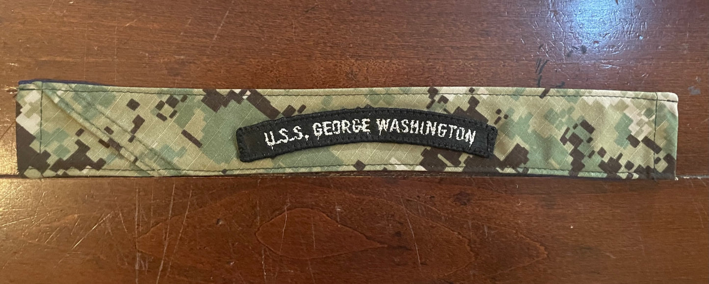 SM 12" COLLAR COVER NAVY GREEN DIGITAL