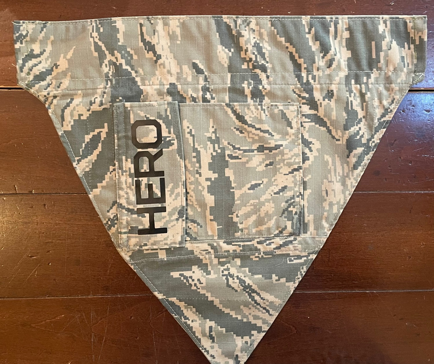 MED AF TIGERSTRIPE DOG BANDANA