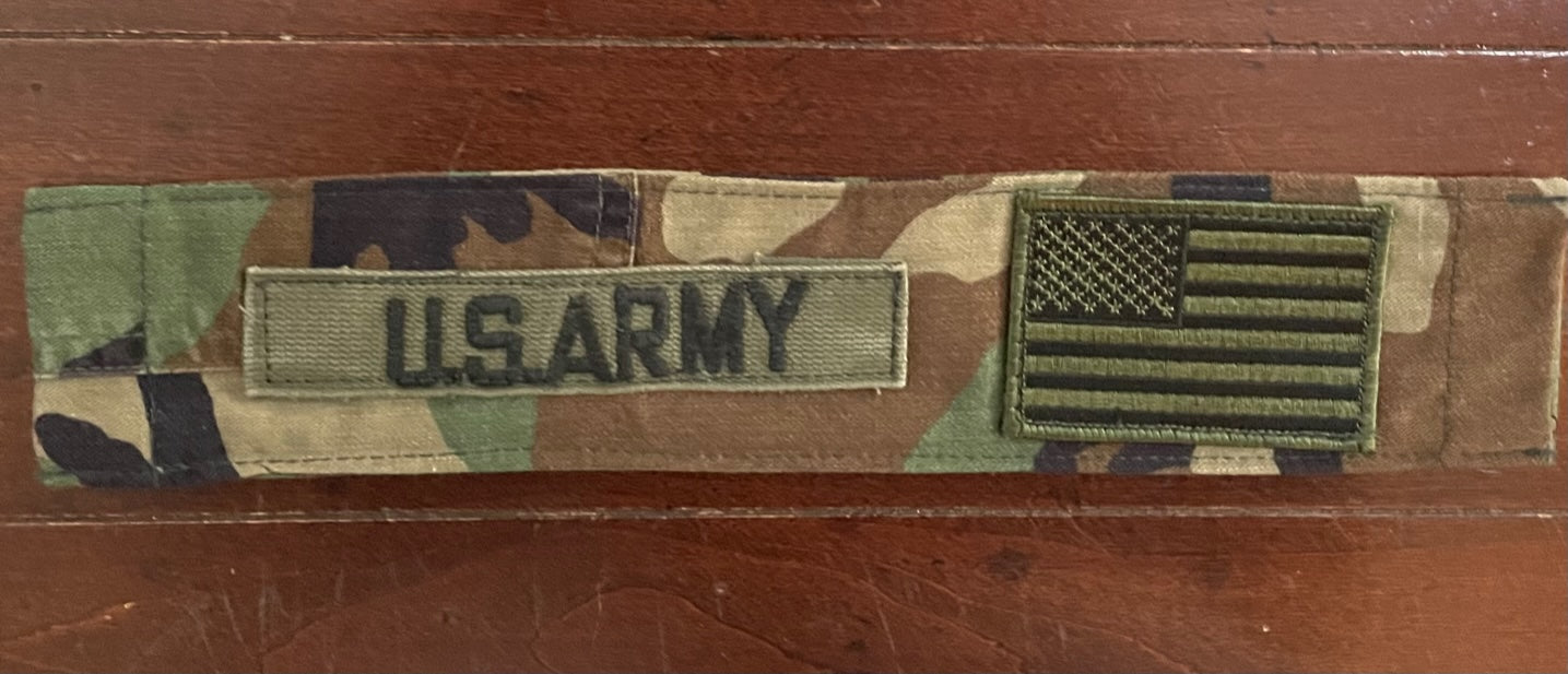 SW 12" COLLAR COVER WOODLAND ARMY