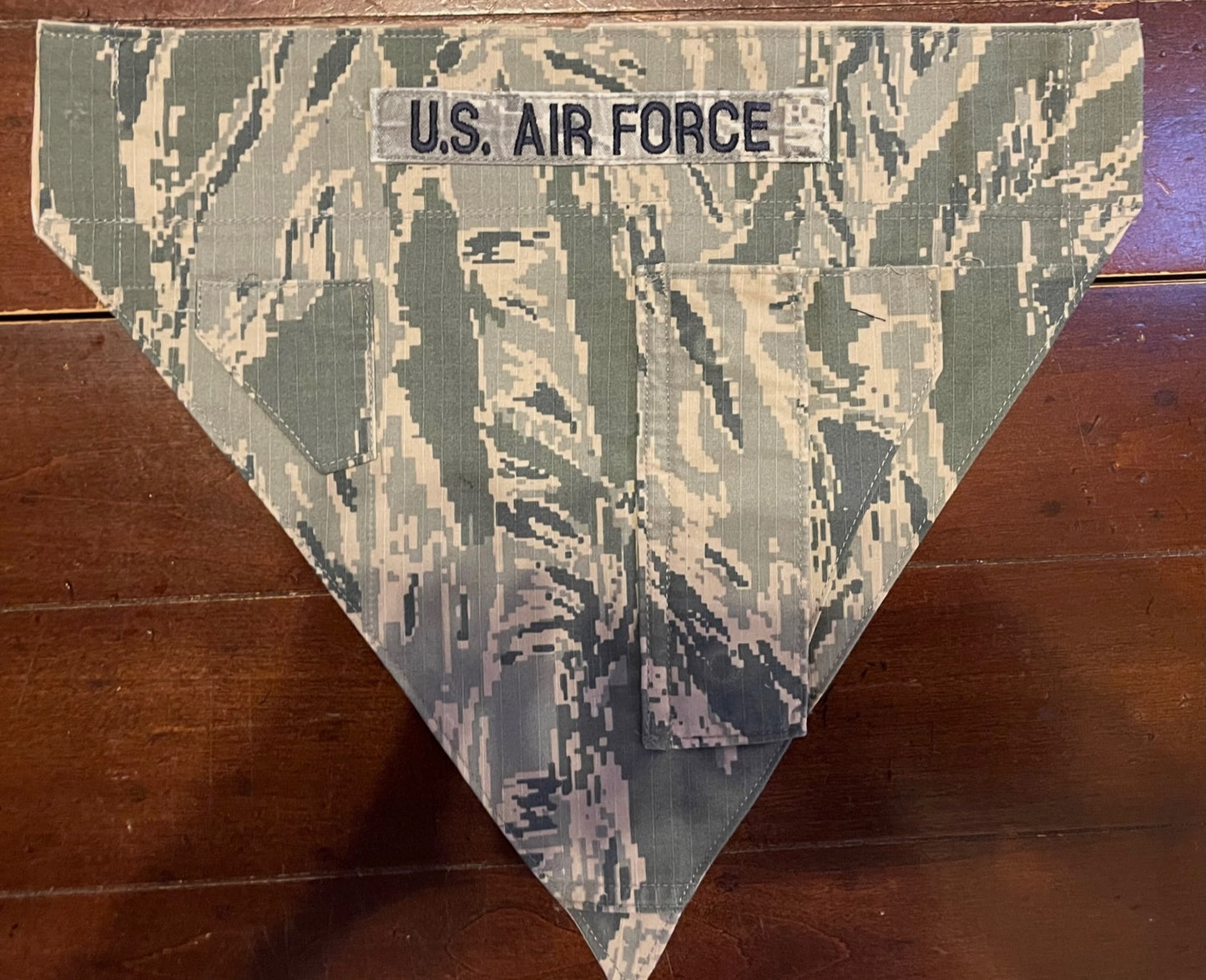 MED AF TIGERSTRIPE DOG BANDANA