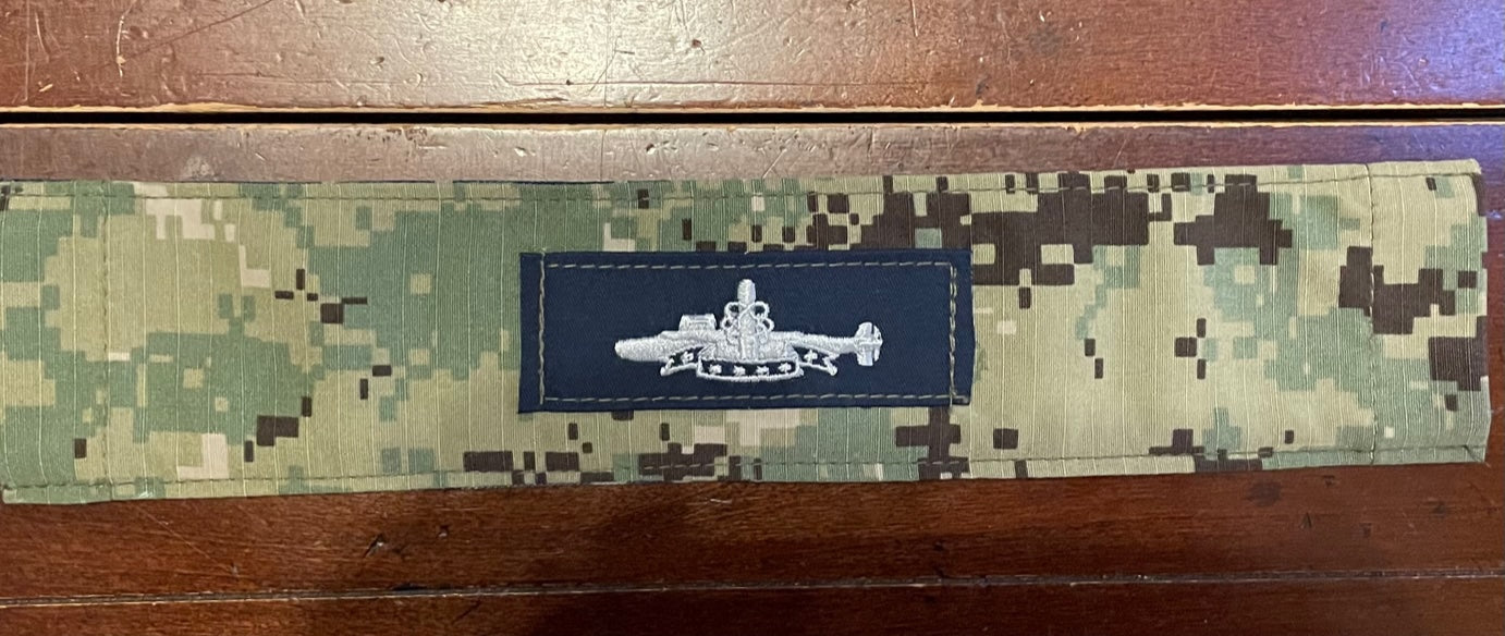 SW 12" COLLAR COVER NAVY MIX DIGITAL