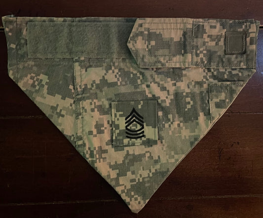 XXS ARMY DIGITAL DOG BANDANA