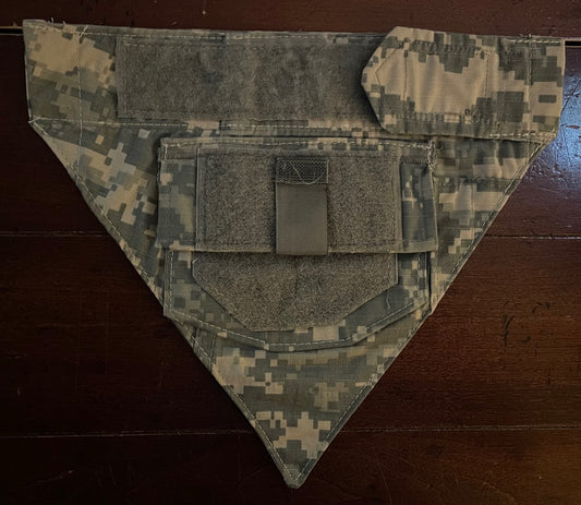 XXS ARMY DIGITAL DOG BANDANA