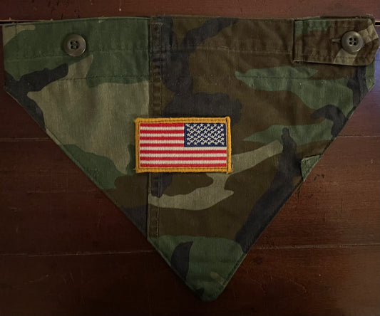 XS WOODLAND DOG BANDANA