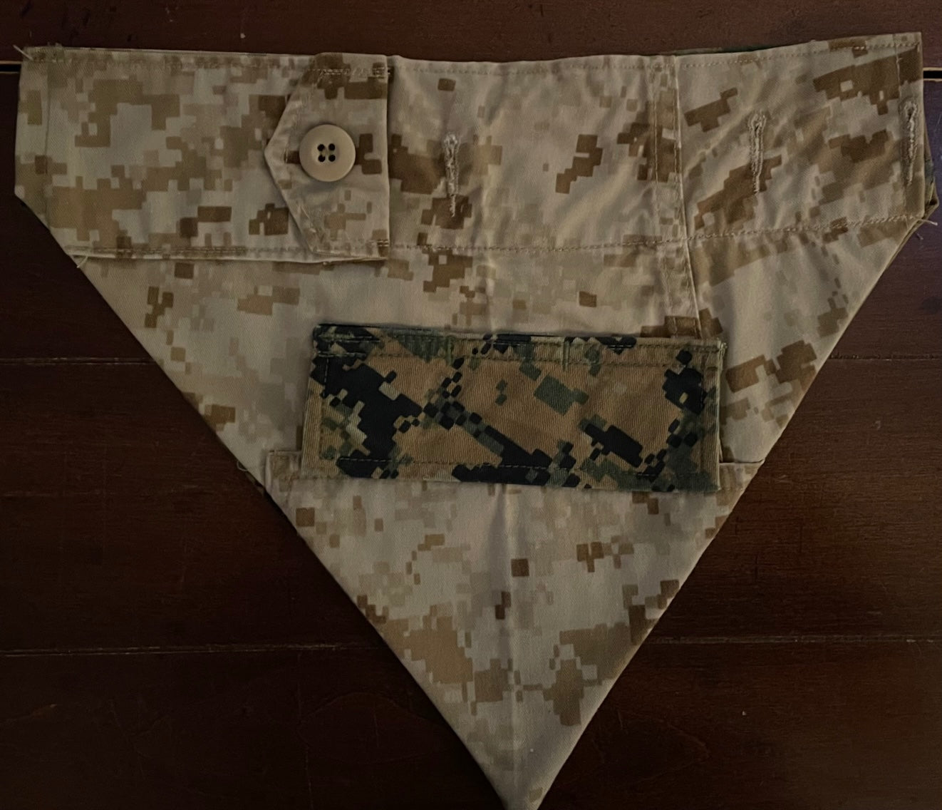 XS MARINE MIX DIGITAL DOG BANDANA