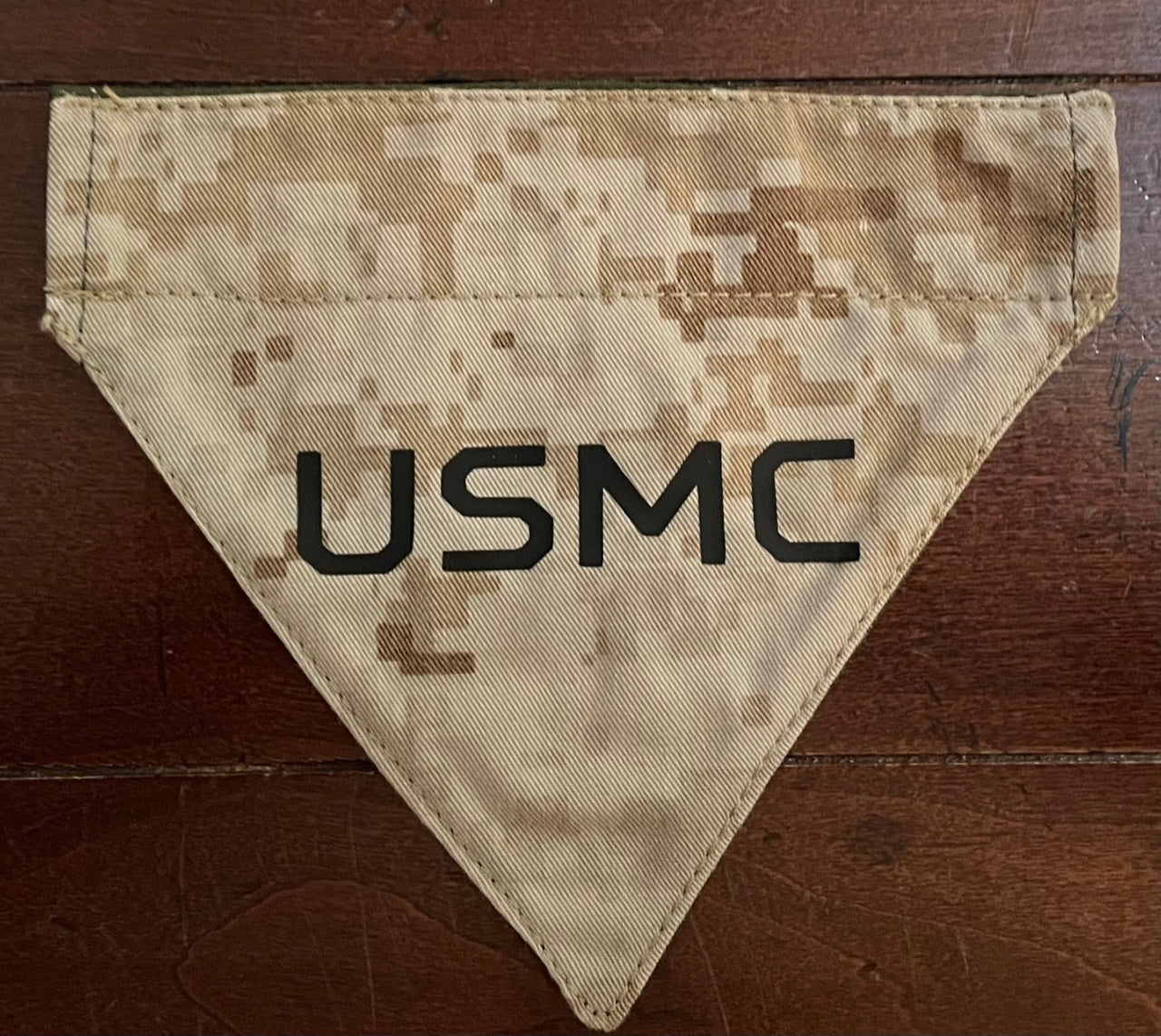 TINY DOG BANDANA MARINE TAN DIGITAL