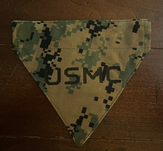 TINY DOG BANDANA MARINE DARK DIGITAL
