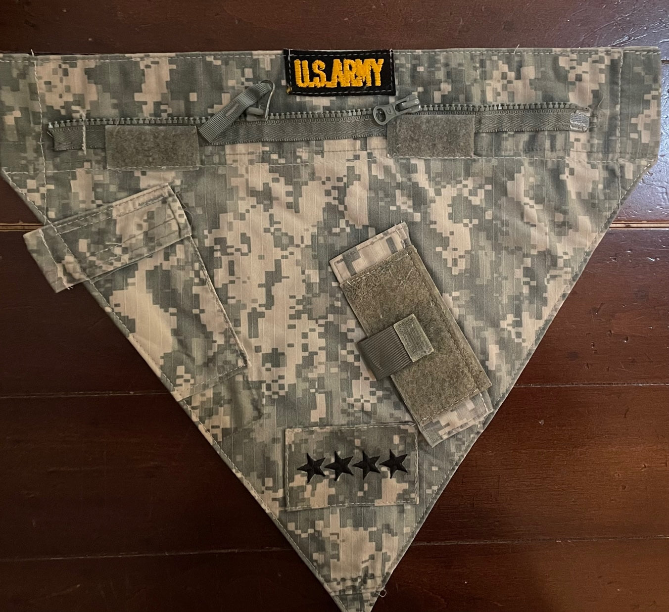 MED ARMY DIGITAL DOG BANDANA