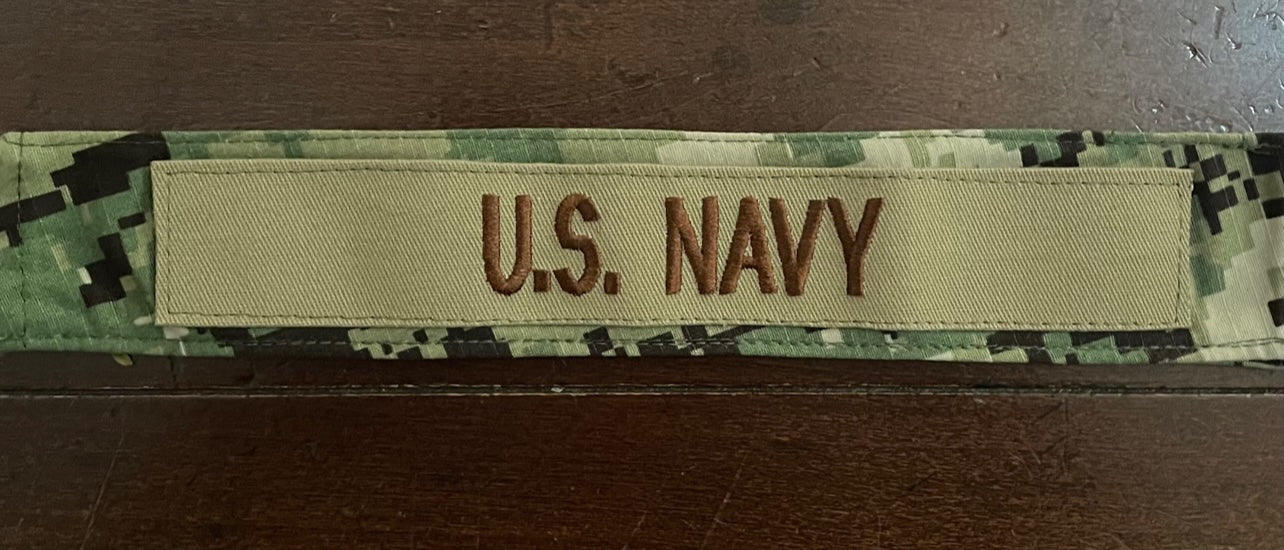 XS 10" COLLAR COVER NAVY GREEN DIGITAL