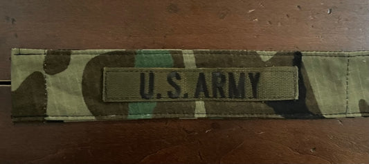 XS 10" COLLAR COVER WOODLAND ARMY