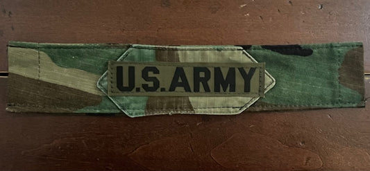 XS 10" COLLAR COVER WOODLAND ARMY