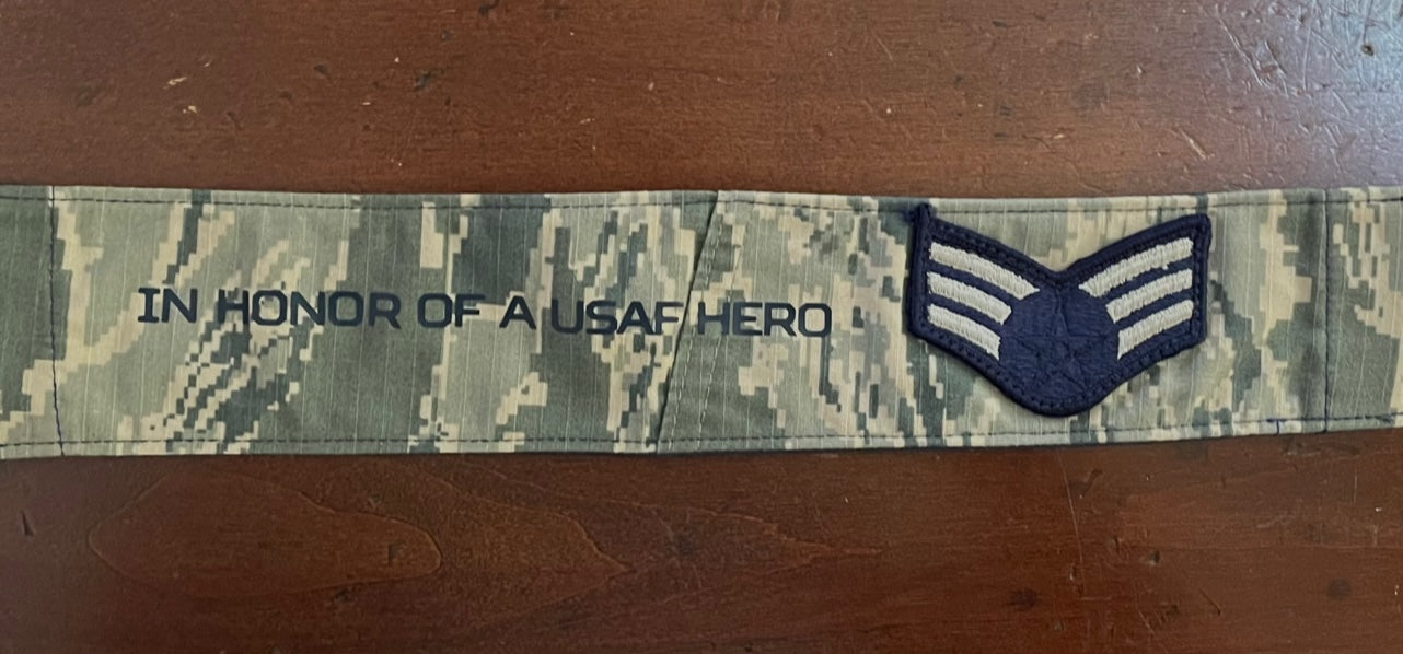 MED 14" COLLAR COVER AF TIGERSTRIPE