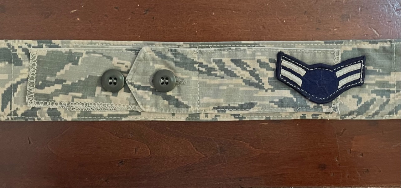 MED 14" COLLAR COVER AF TIGERSTRIPE