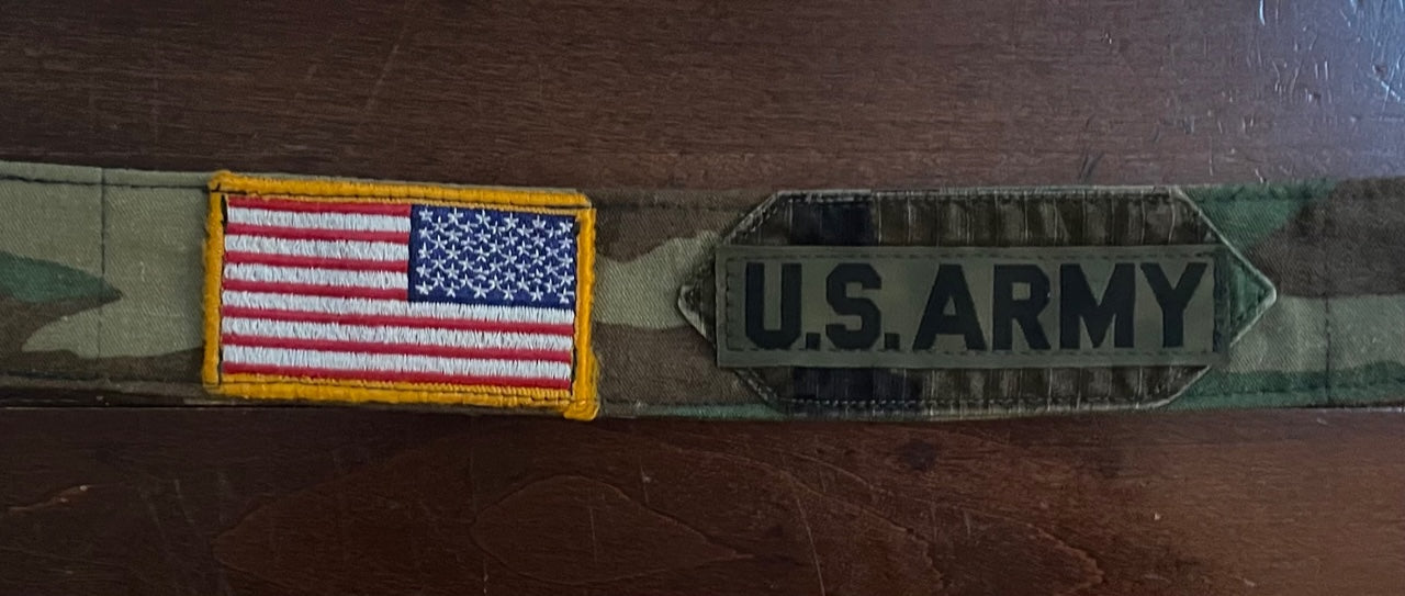 SM 12" COLLAR COVER WOODLAND ARMY