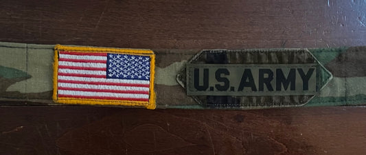 SM 12" COLLAR COVER WOODLAND ARMY