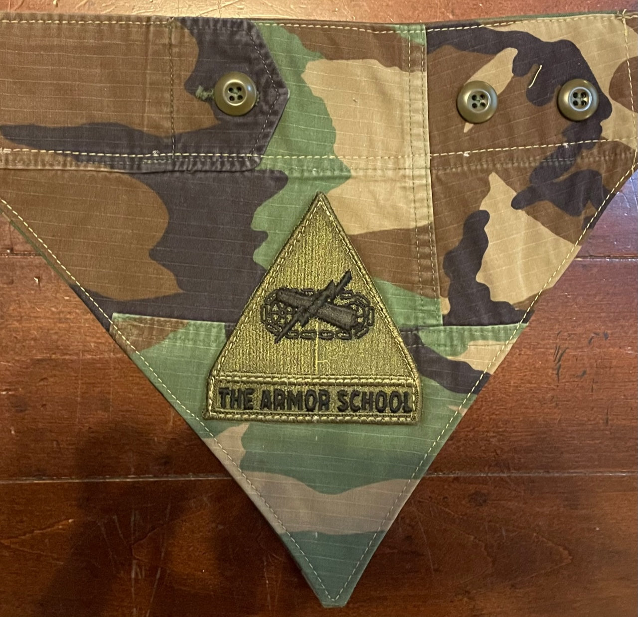 XS WOODLAND ARMY BANDANA