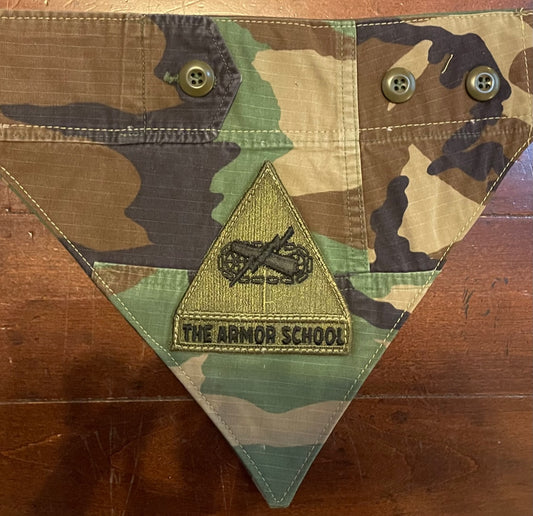 XS WOODLAND ARMY BANDANA