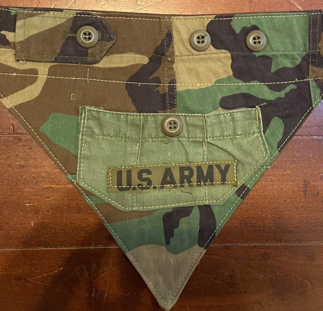 XS WOODLAND ARMY BANDANA