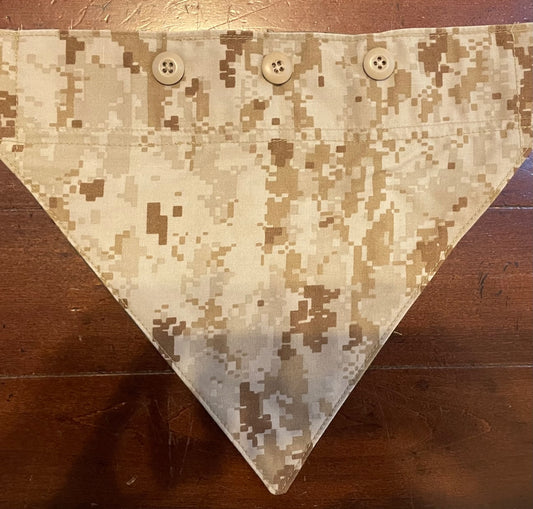 SM MARINE DIGITAL REVERSIBLE DOG BANDANA