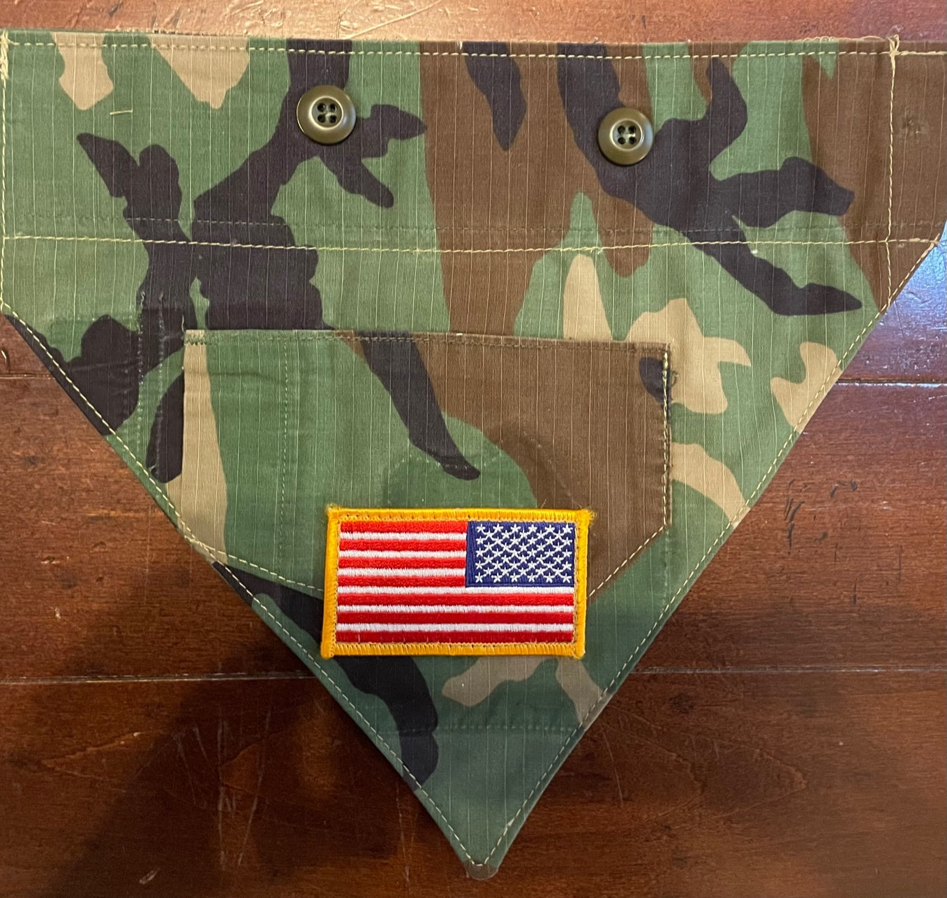 SM WOODLAND DOG BANDANA