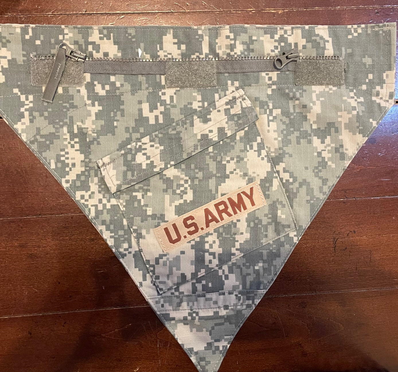 LG ARMY DIGITAL DOG BANDANA