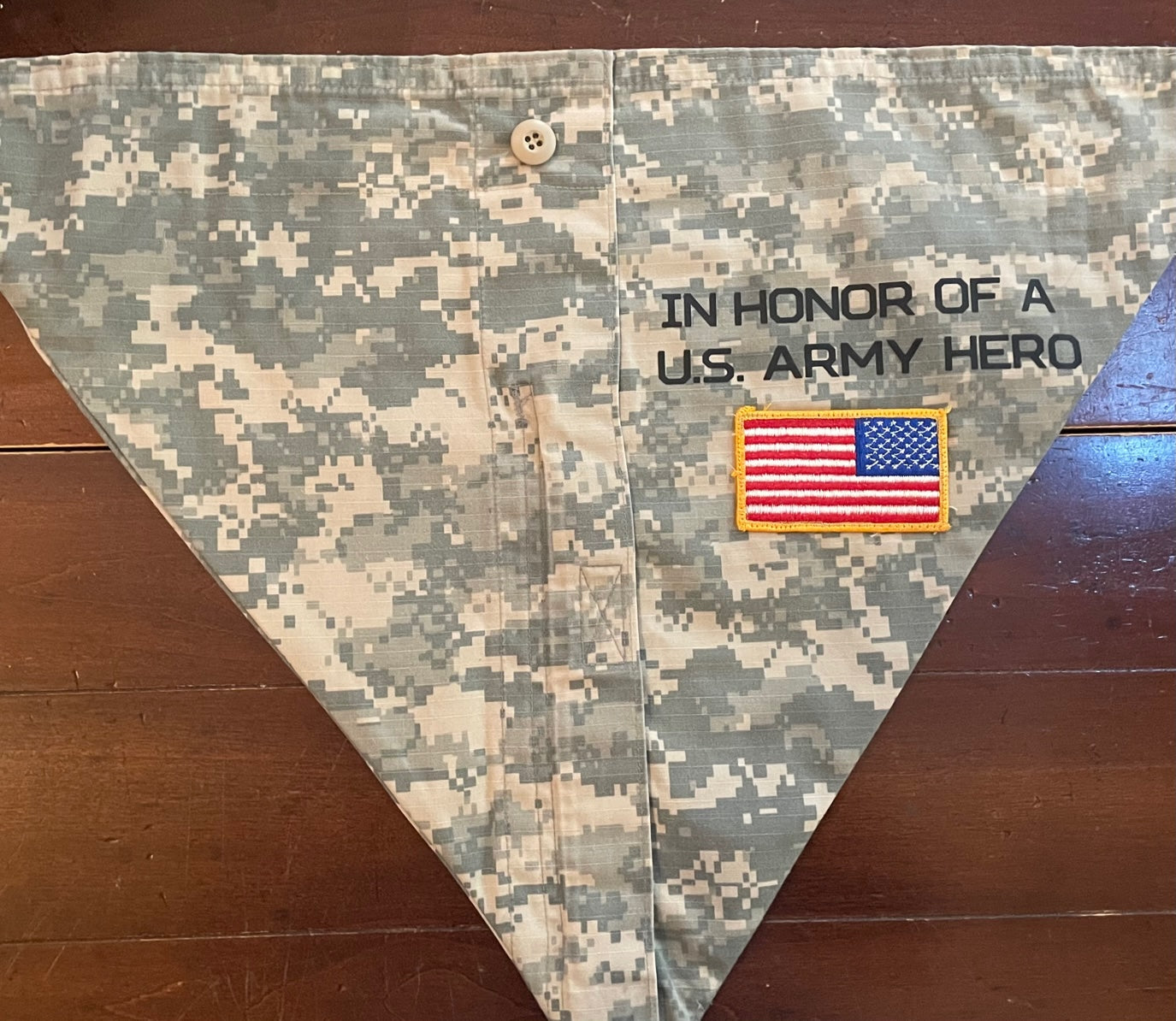 XLG ARMY DIGITAL DOG BANDANA