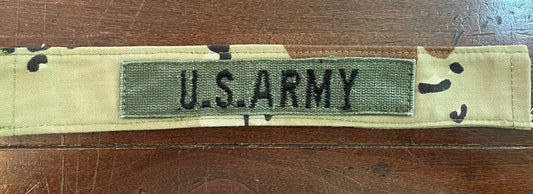 XS 10" COLLAR COVER CHOC CHIP ARMY