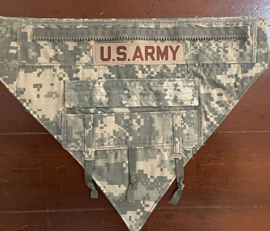 SM ARMY DIGITAL DOG BANDANA