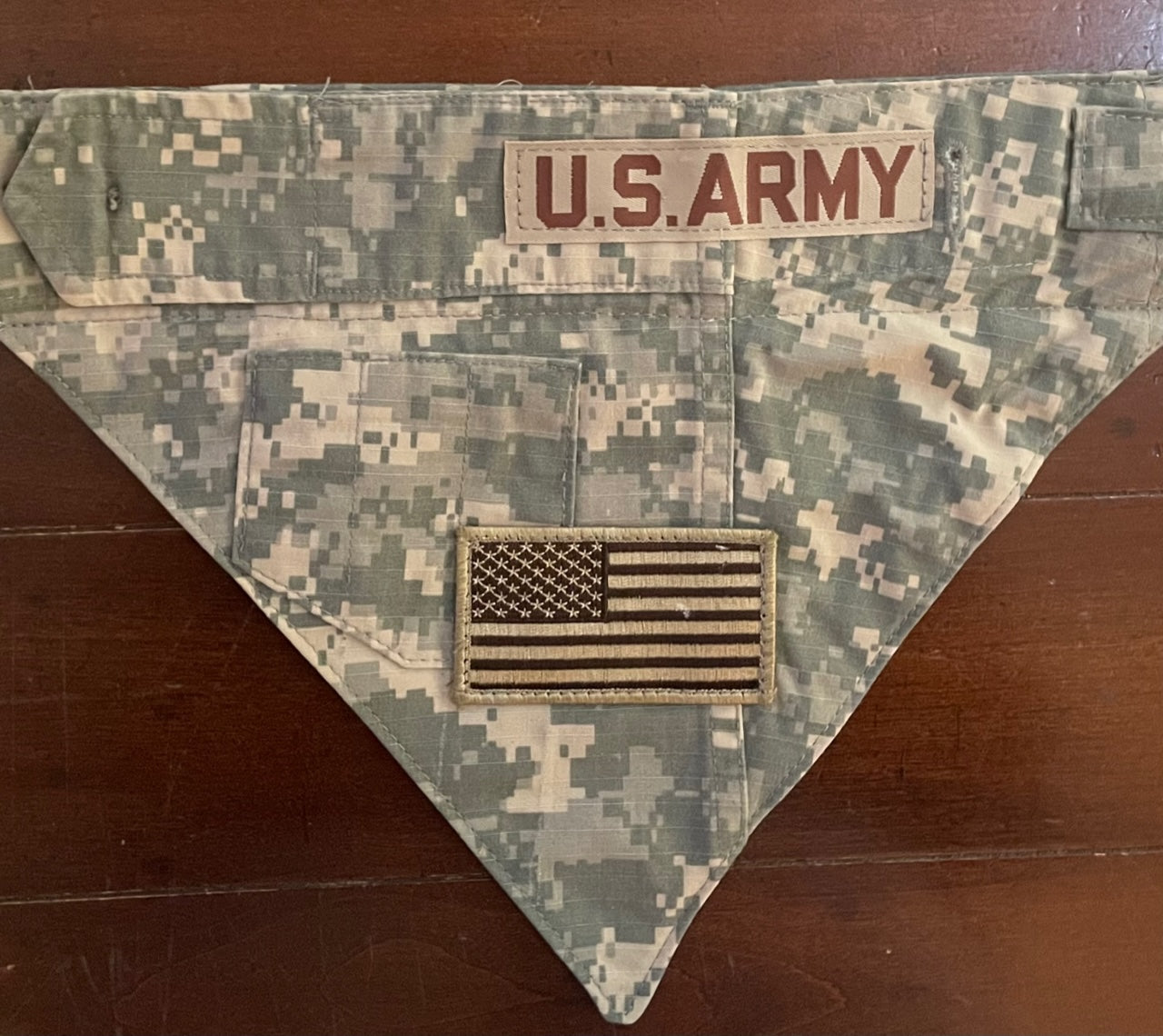 XS ARMY DIGITAL DOG BANDANA
