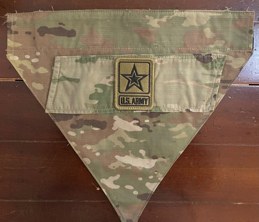 MED OCP/WOODLAND ARMY DOG BANDANA