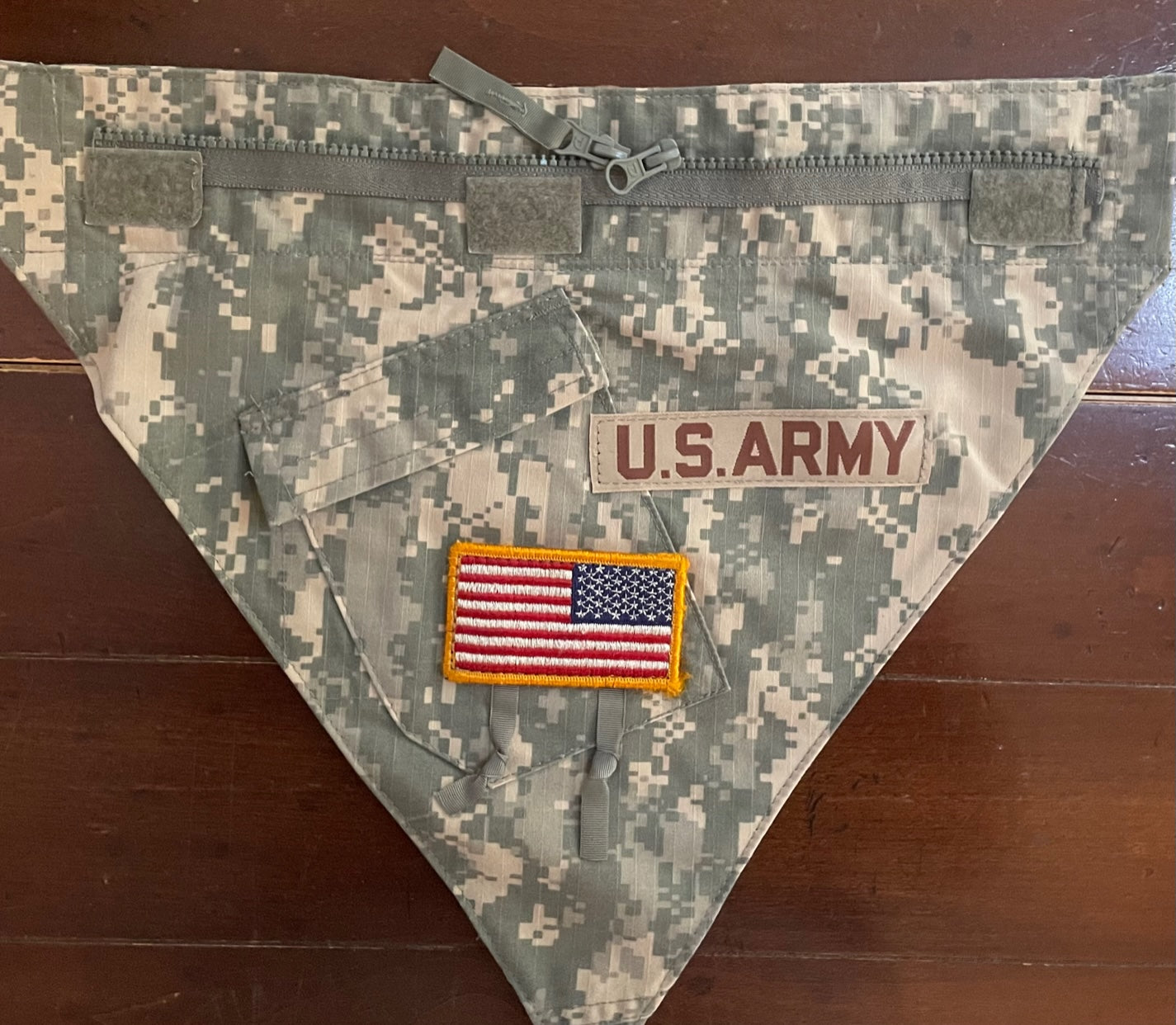 MED ARMY DIGITAL DOG BANDANA