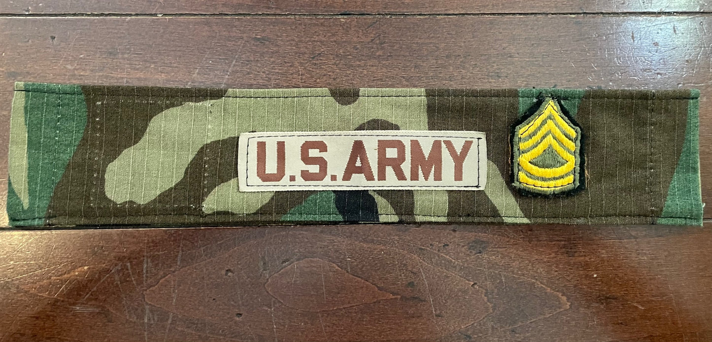 SW 12" COLLAR COVER WOODLAND ARMY