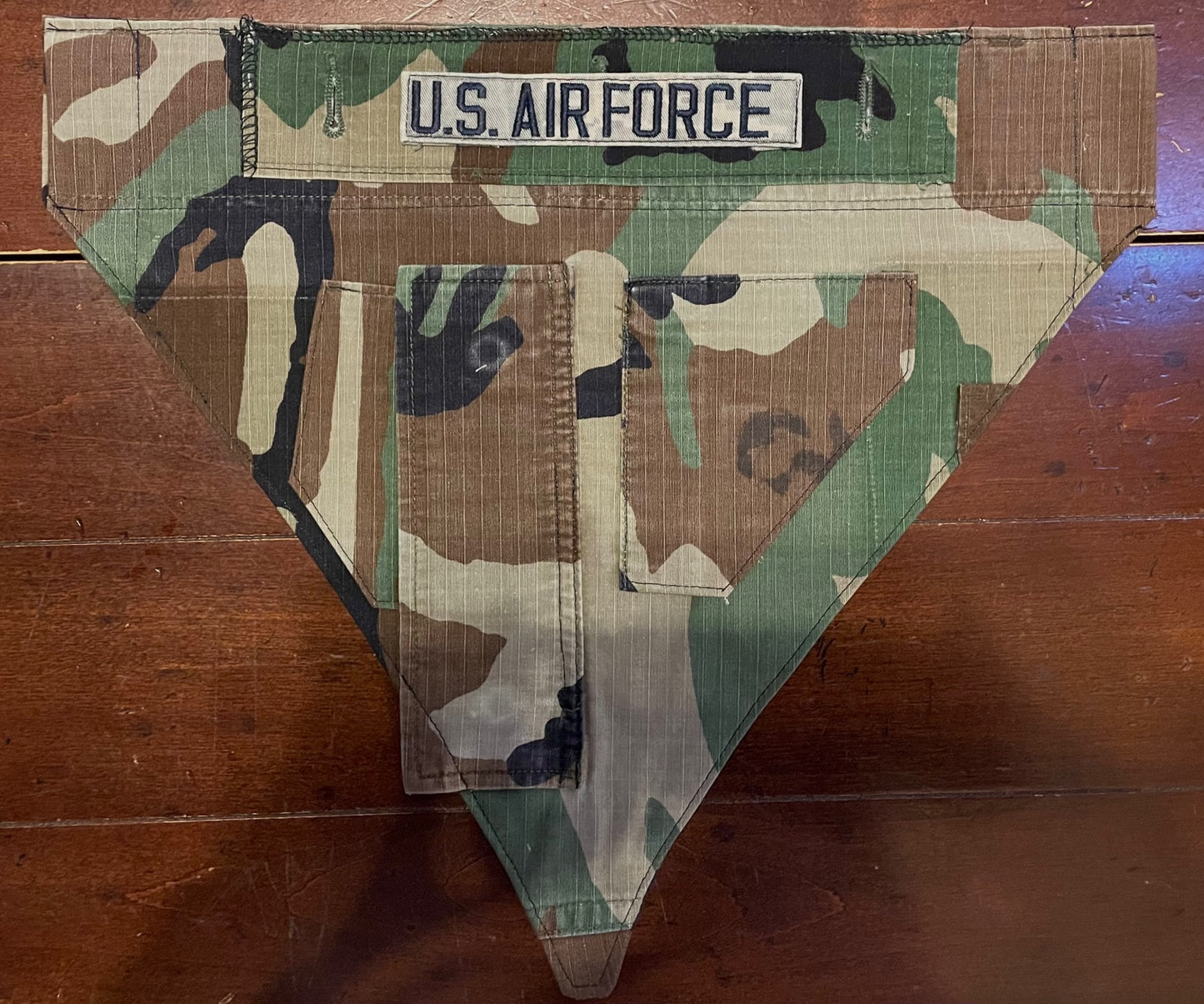 MED WOODLAND AF DOG BANDANA
