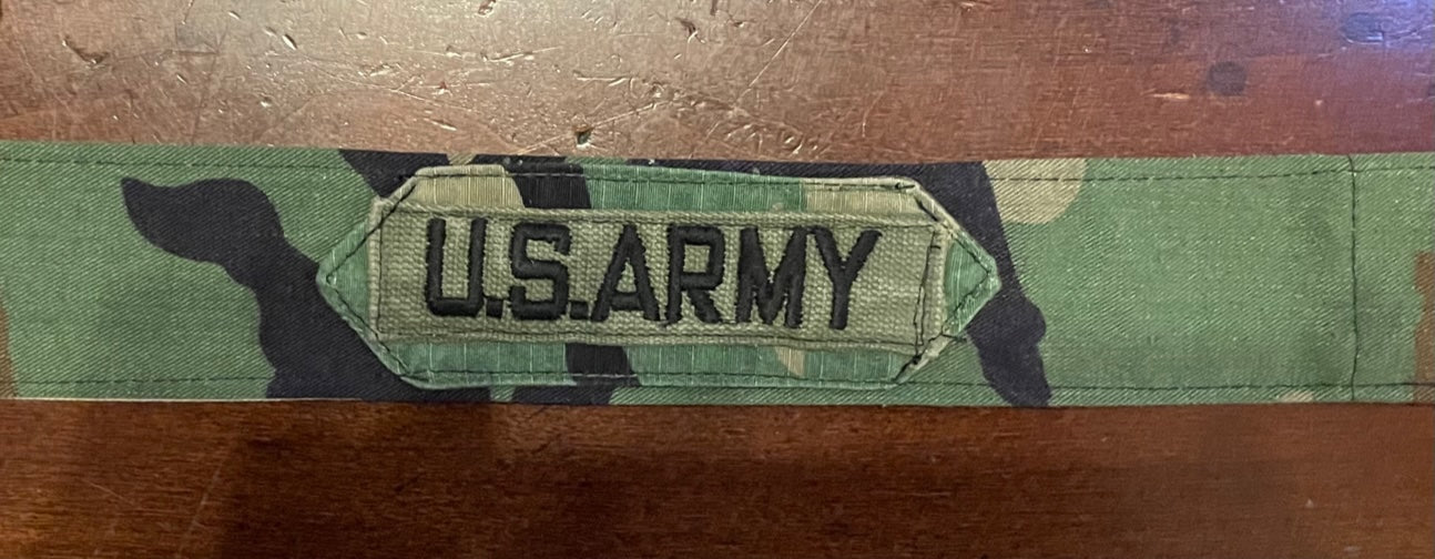 SM 12" COLLAR COVER WOODLAND ARMY